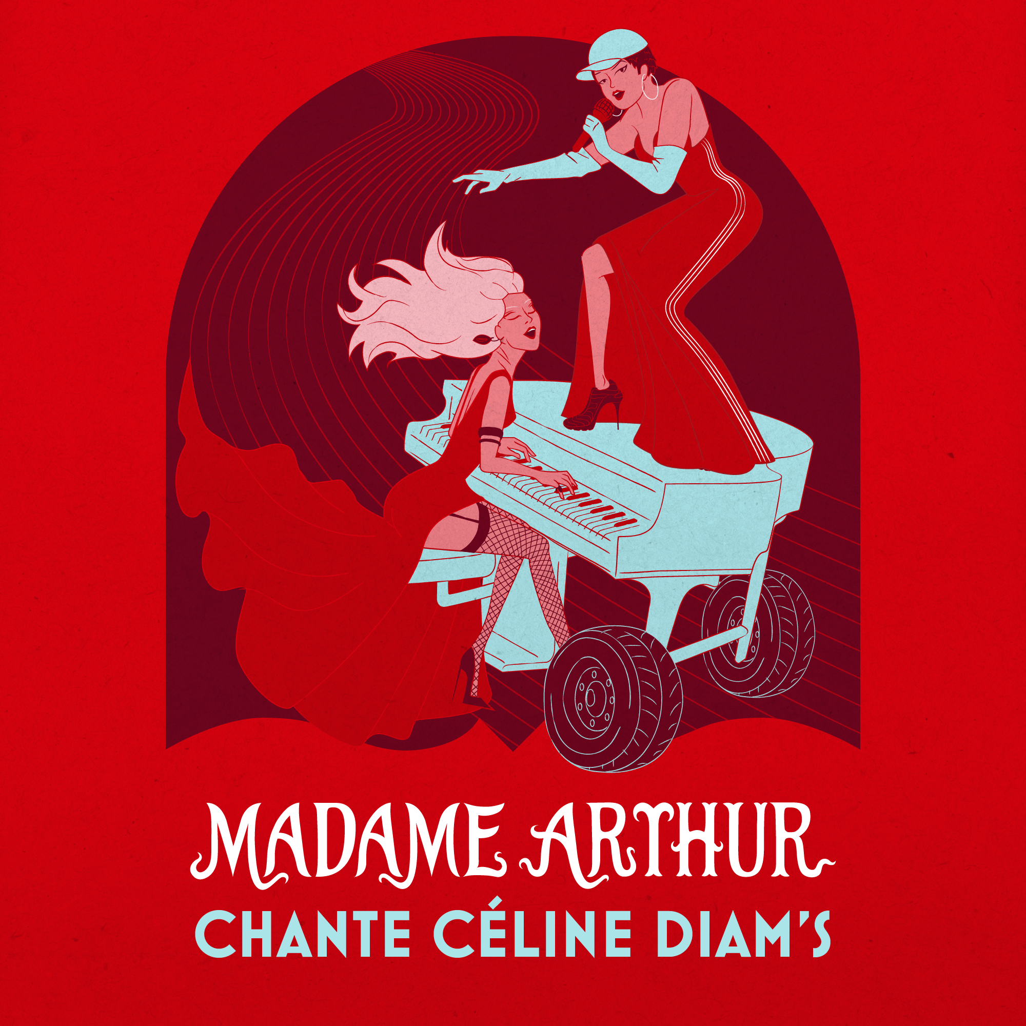 Madame Arthur Chante Celine Diam's en concert à La Carène le Sam 20 mars