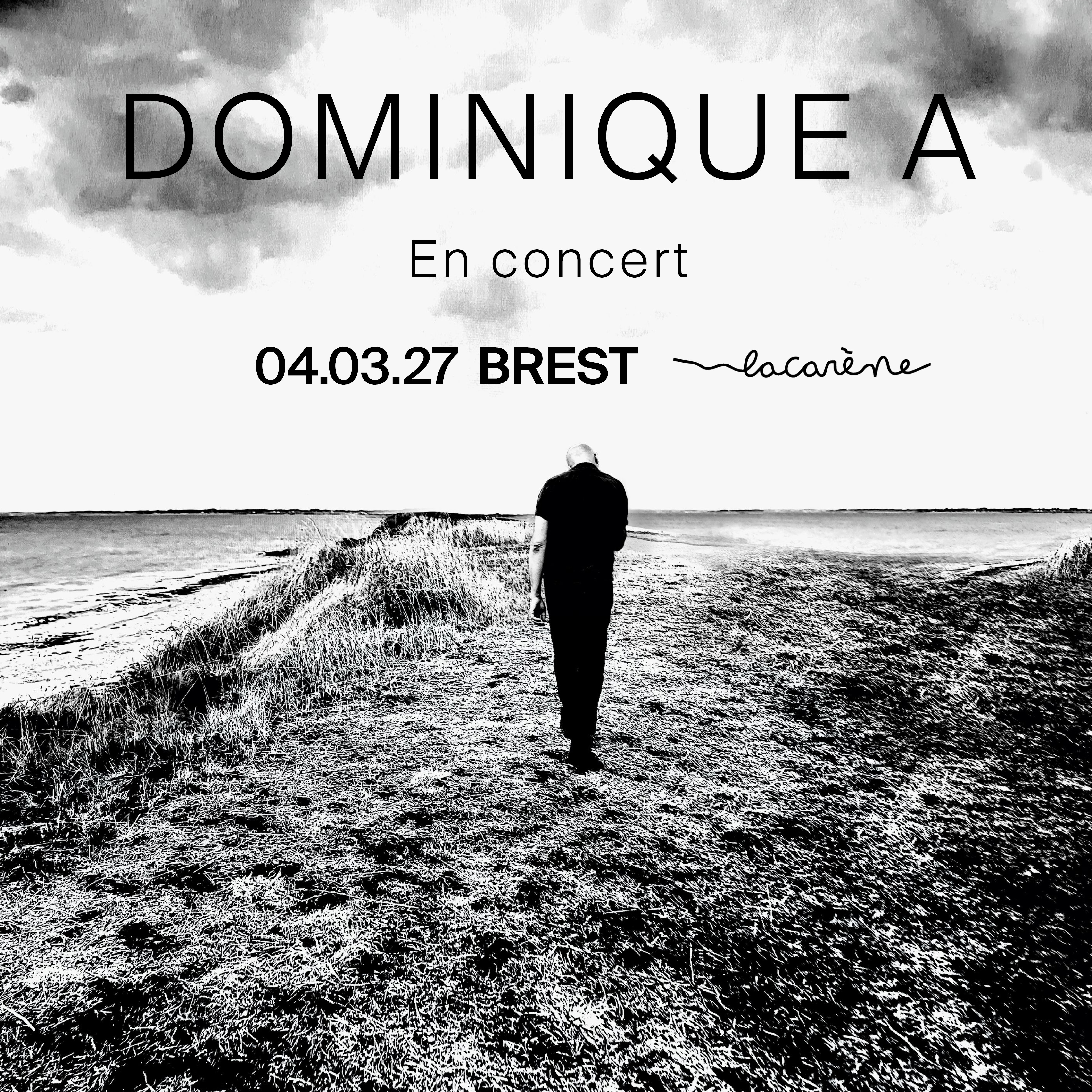 Dominique A en concert à La Carène le Jeu 4 mars